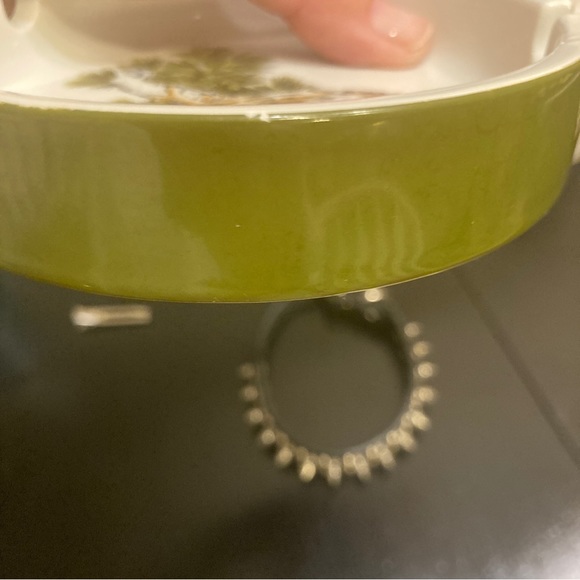 Vintage Fitz And Floyd Ceramic Owl Ashtray Collectible Trinket Dish - Picture 5 of 5